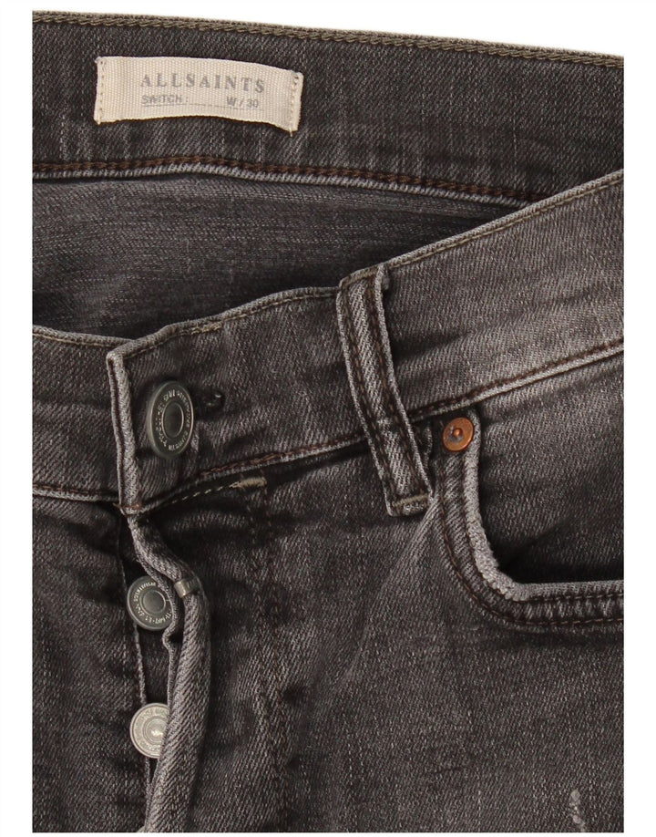 Ανδρικό τζιν σορτς All Saints W30 Medium Grey