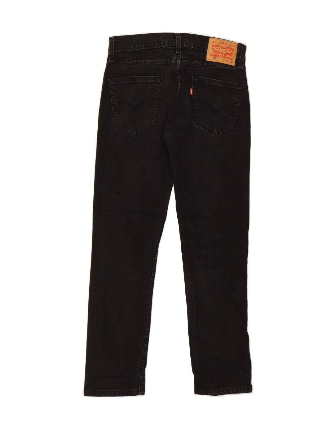 LEVI'S Womens 511 Slim Jeans W30 L30 Black Cotton Vintage Levi's and Second-Hand Levi's from Messina Hembry 
