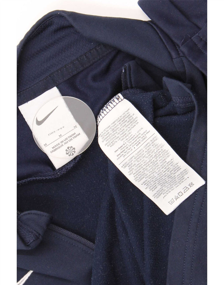 Ανδρική φόρμα αθλητικής φόρμας Nike Dri Fit πουλόβερ με μεσαίο μπλε ναυτικό χρώμα