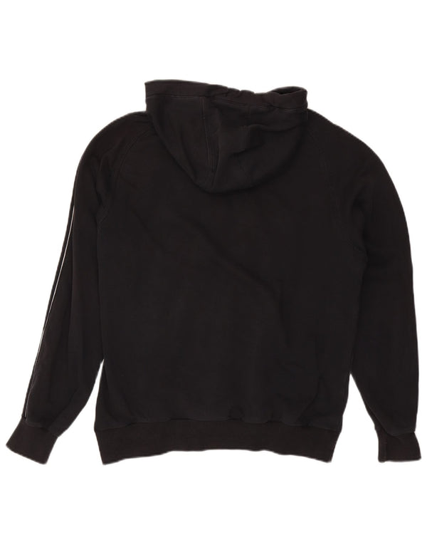 CHAMPION Ανδρικό γραφικό κουκούλα, μεγάλο μαύρο βαμβακερό