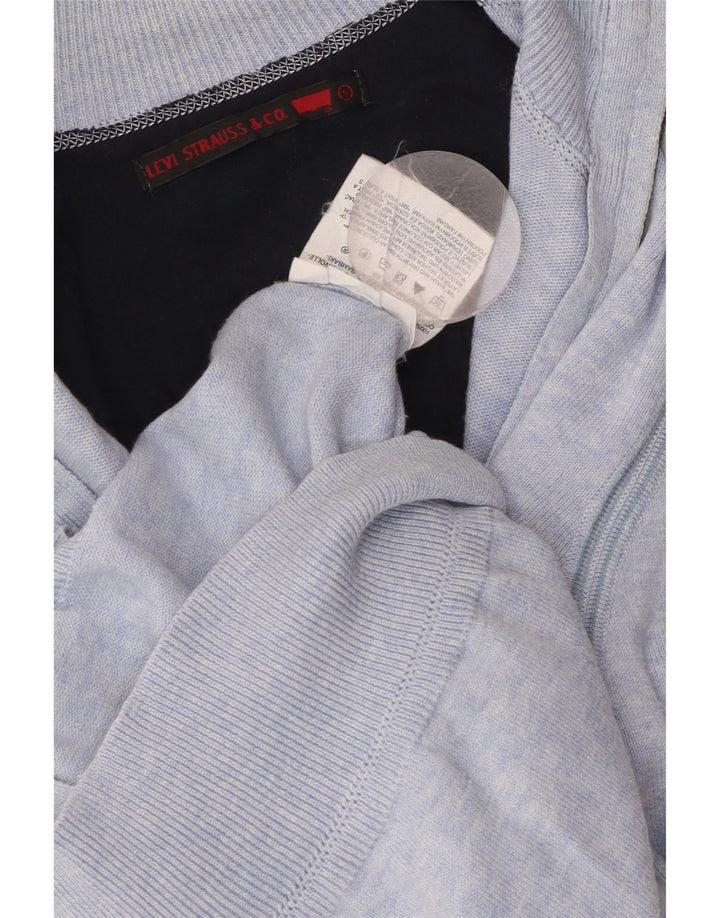 Γυναικεία ζακέτα LEVI'S UK 10 Small Blue Cotton