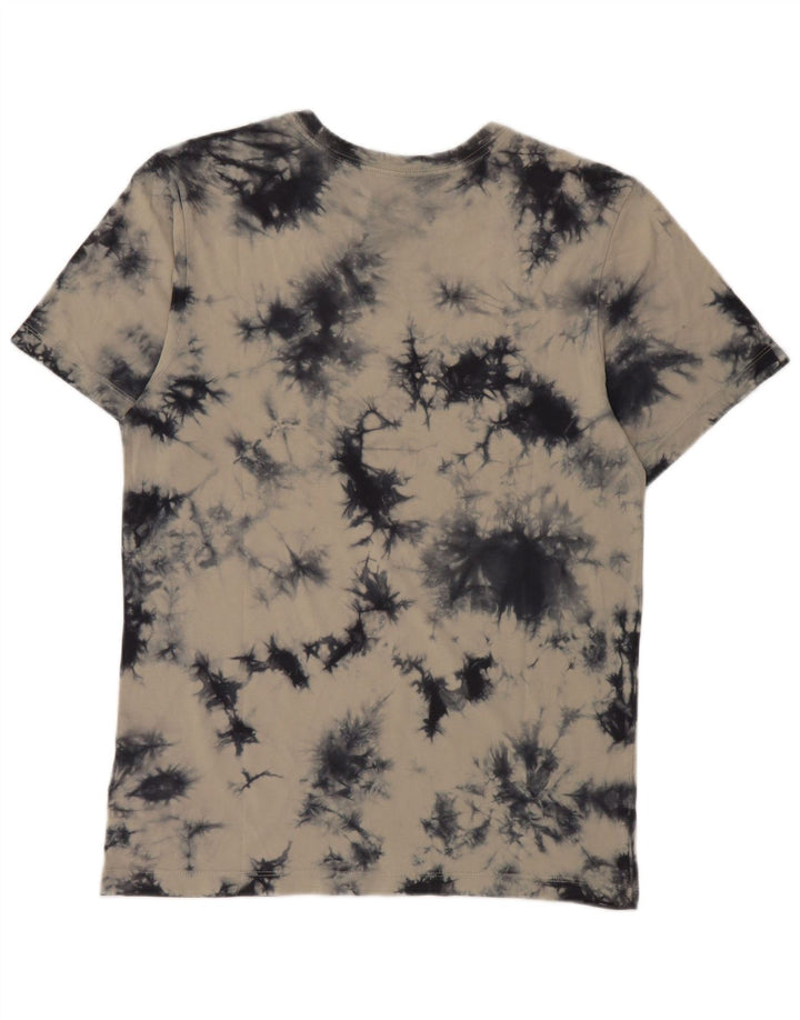 Jordan Ανδρικό γραφικό T-Shirt Top Small Grey Tie Dye Cotton