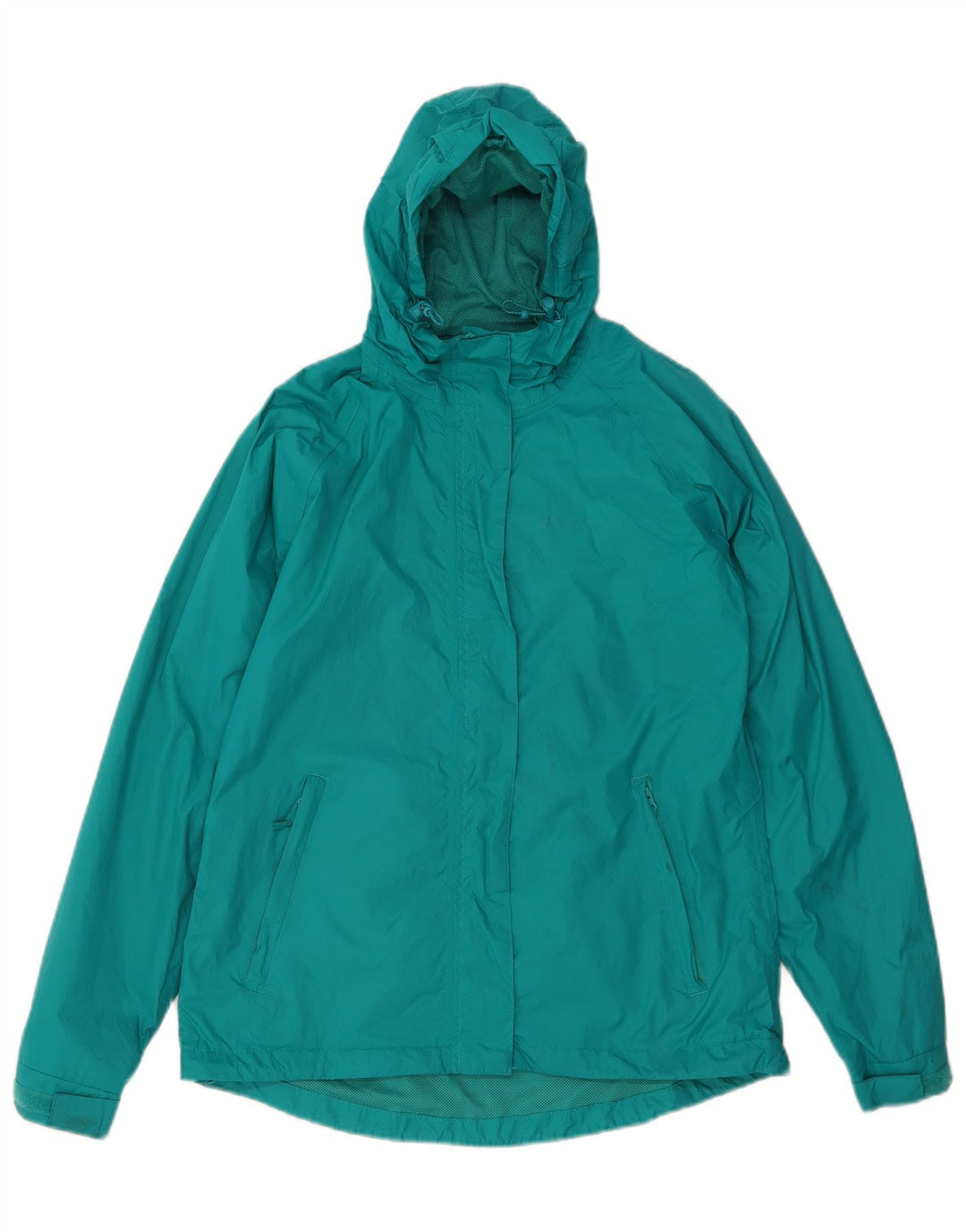 MOUNTAIN WAREHOUSE Γυναικείο μπουφάν βροχής με κουκούλα UK 10 Small Turquoise