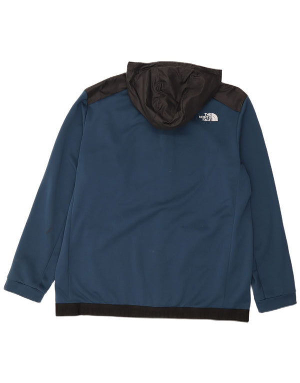 Ανδρικό πουλόβερ με κουκούλα North Face XL Navy Blue Colorblock Πολυεστέρας