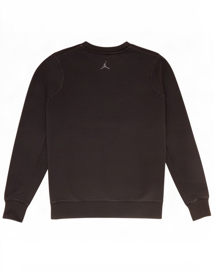 Ανδρικό γραφικό φούτερ Jordan Jumper μεγάλο μαύρο βαμβακερό