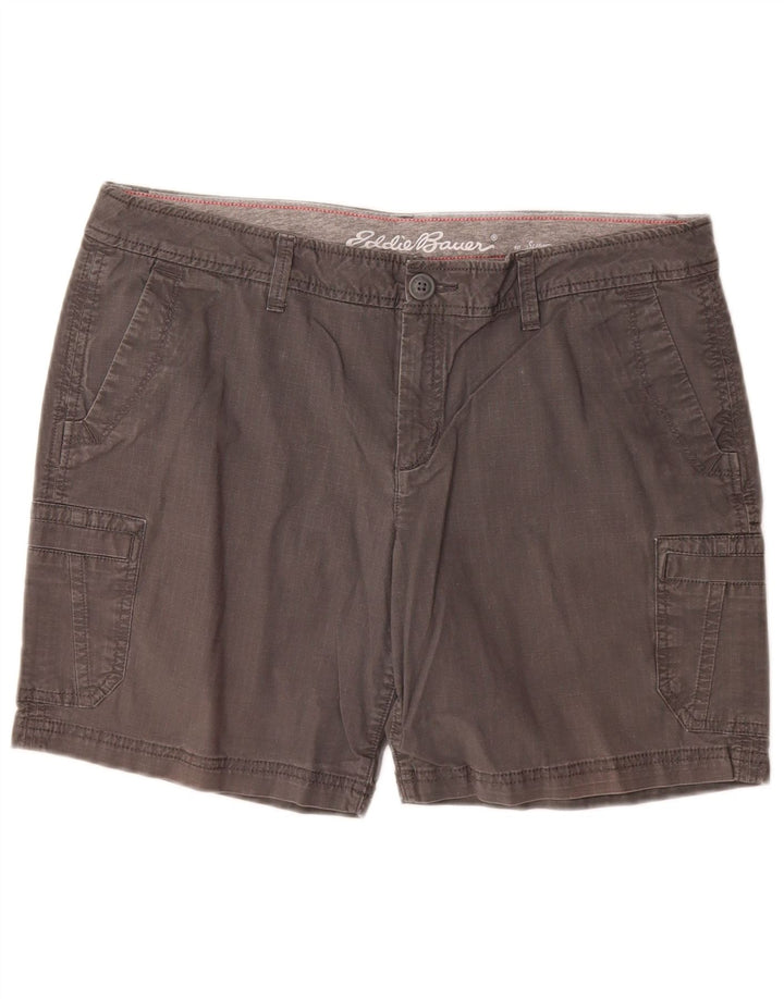 Eddie Bauer Γυναικείο σορτς Cargo US 12 Large W32 Γκρι βαμβακερό