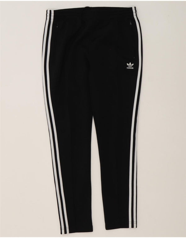 Γυναικεία αθλητική φόρμα Adidas Παντελόνι UK 12 μεσαίο μαύρο πολυεστέρα