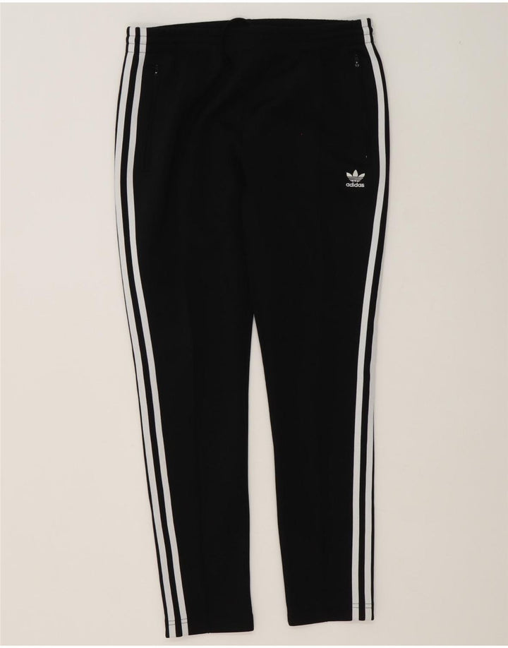 Γυναικεία αθλητική φόρμα Adidas Παντελόνι UK 12 μεσαίο μαύρο πολυεστέρα