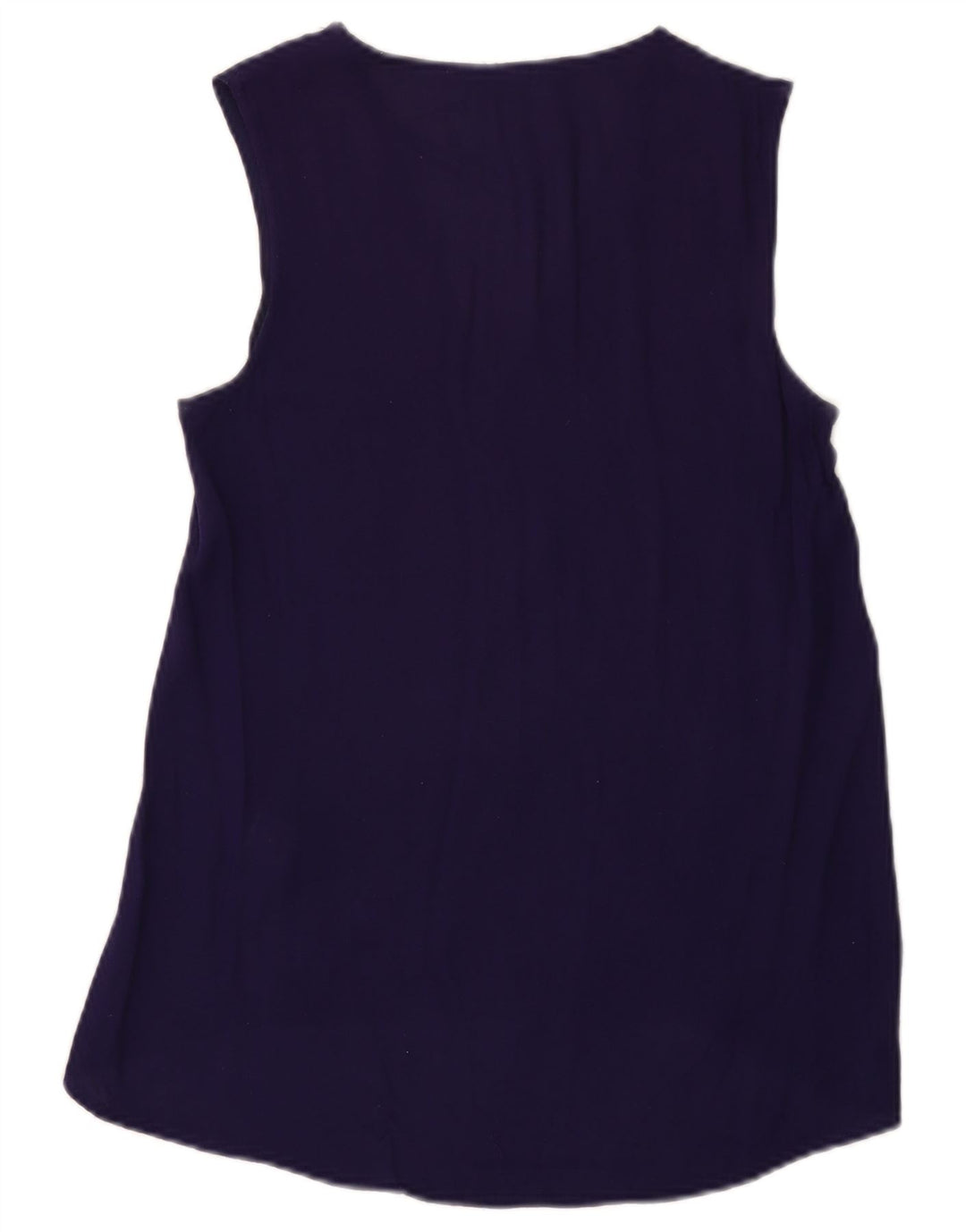 Zara Γυναικεία Μπλούζα Τοπ UK 10 Small Navy Blue Polyester