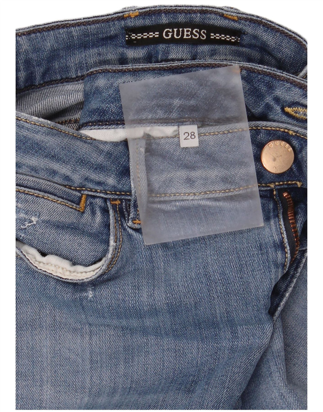 Guess Γυναικείο Τζιν Jegging W28 L30 Μπλε