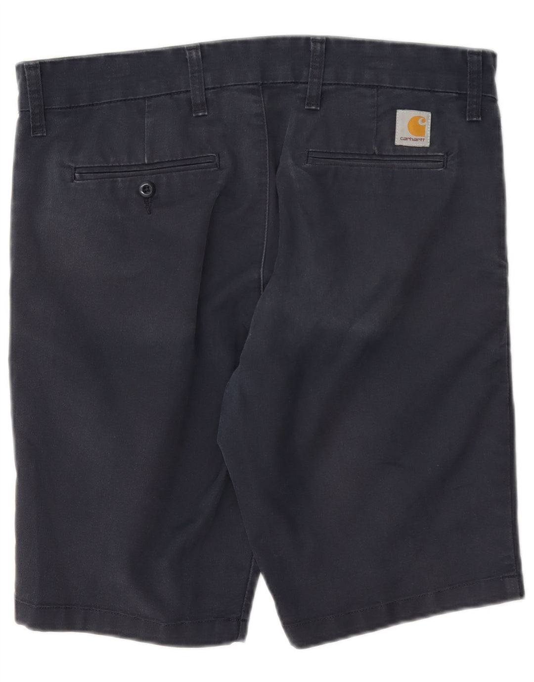 Ανδρικό σορτς chino Carhartt W33 από βαμβακερό μεσαίο ναυτικό μπλε