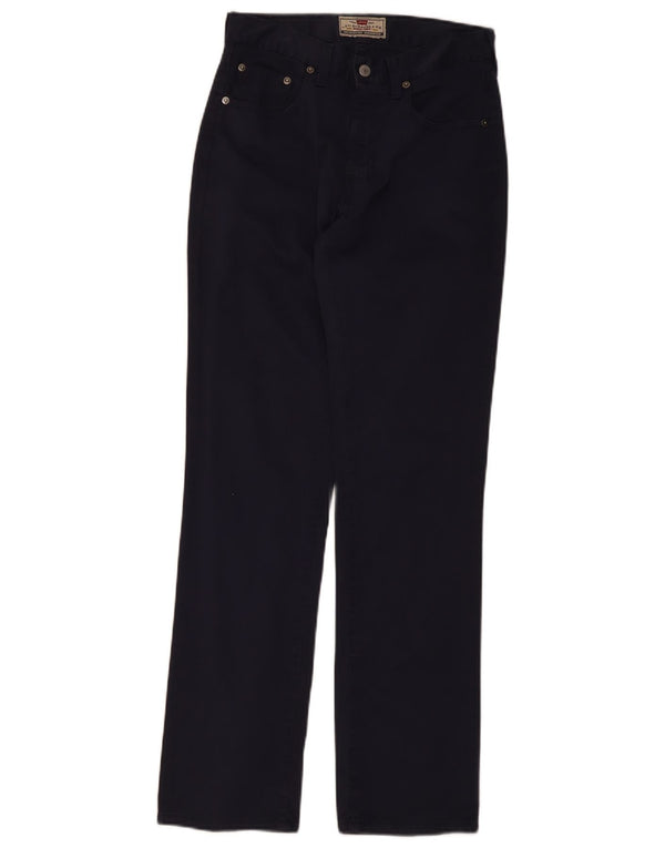 Ανδρικό παντελόνι Levi's 495 Straight Cargo W29 L32 Navy Blue Cotton