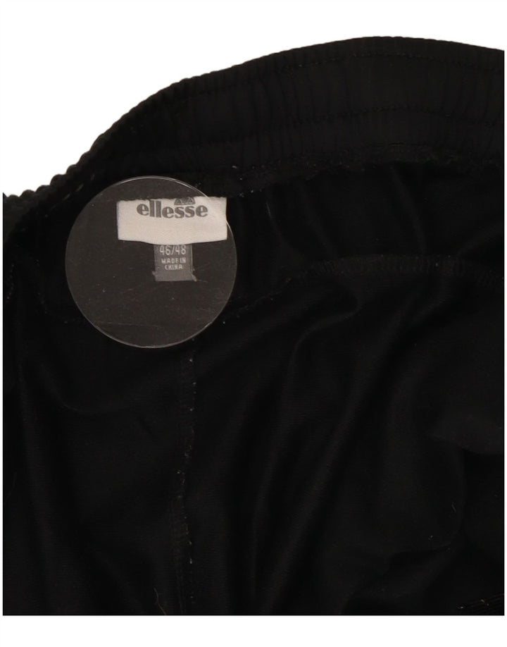 Ellesse Ανδρική φόρμα παντελόνι Joggers UK 46/48 XL Μαύρο πολυεστέρα