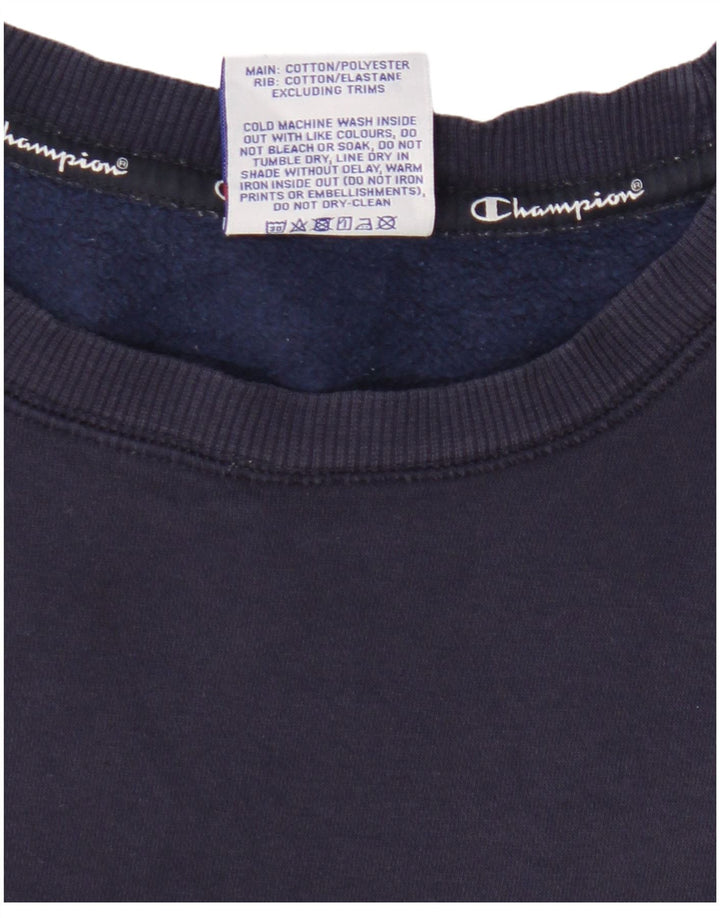 Ανδρικό γραφικό φούτερ Champion Jumper Small Navy Blue Cotton