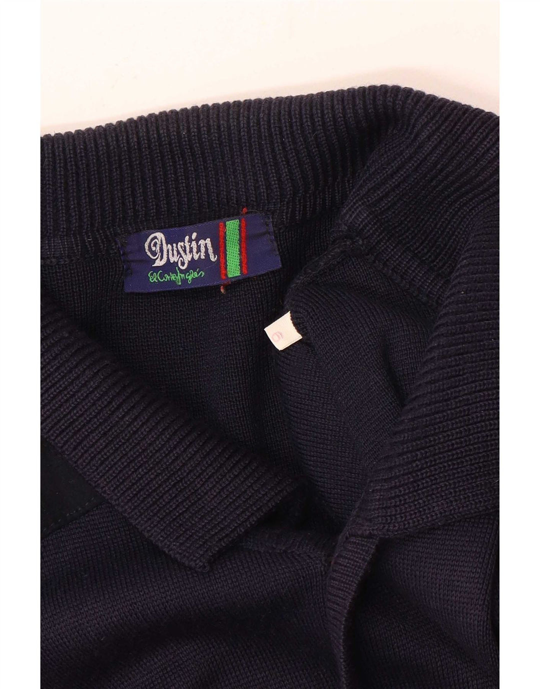 Vintage Ανδρικό Ζακέτα πουλόβερ Μεγάλο Navy Blue