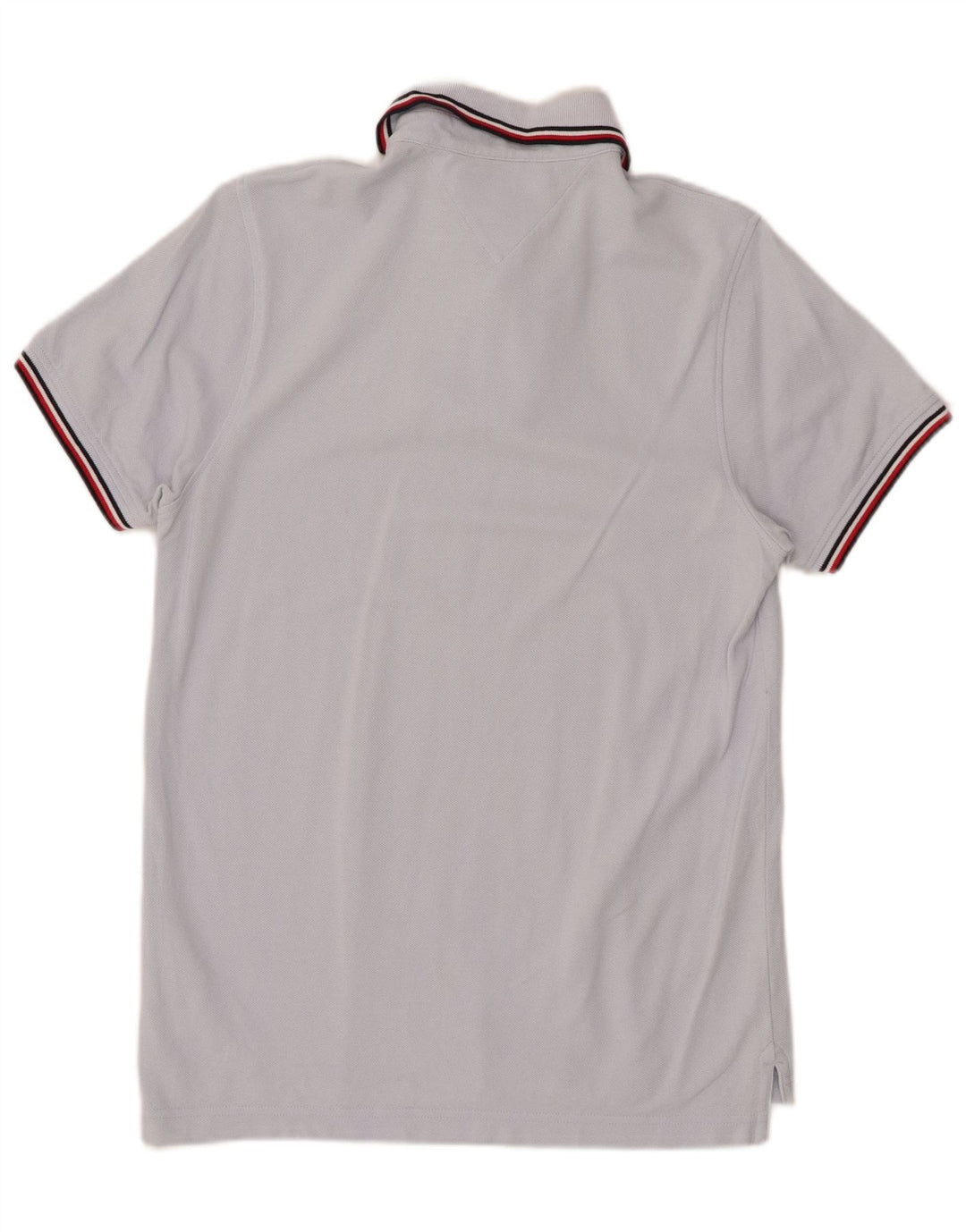 TOMMY HILFIGER Ανδρικό πουκάμισο Polo Slim Fit Μικρό μπλε βαμβακερό