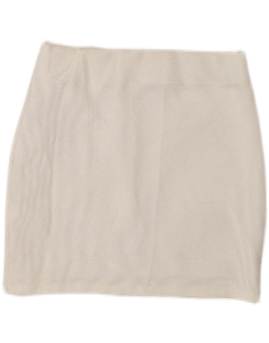 Zara Γυναικεία Μίνι Φούστα Small W26 White Polyester