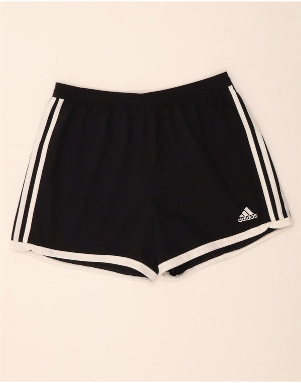 Adidas Γυναικείο Climacool αθλητικό σορτς UK 12/14 μεσαίο μαύρο πολυεστέρα