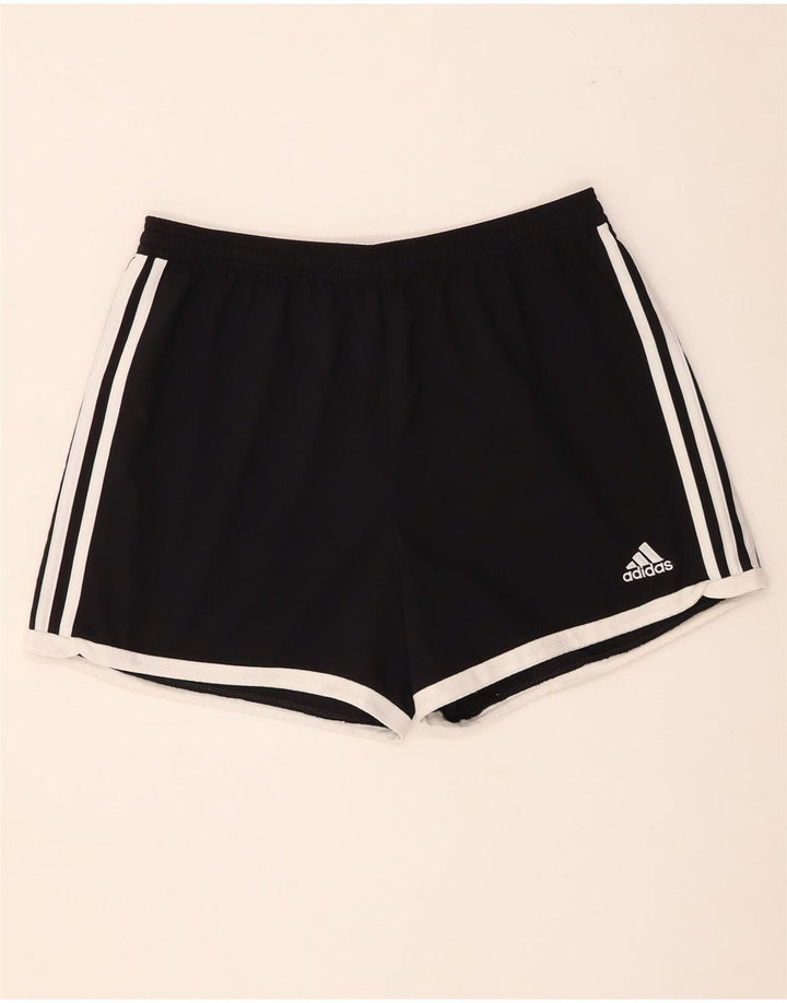 Adidas Γυναικείο Climacool αθλητικό σορτς UK 12/14 μεσαίο μαύρο πολυεστέρα