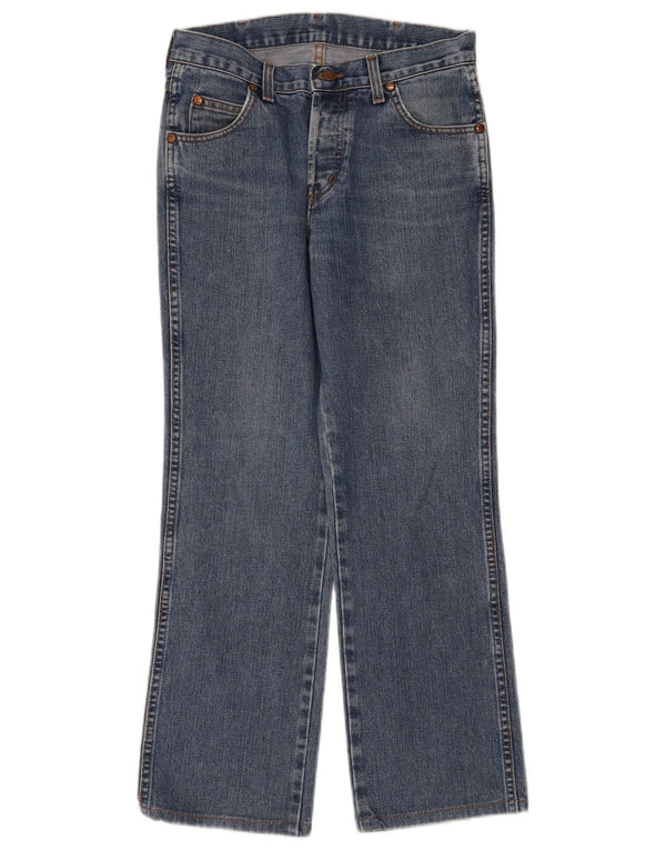 Wrangler Mens Evolution Bootcut Jeans W29 L28 Μπλε βαμβακερό