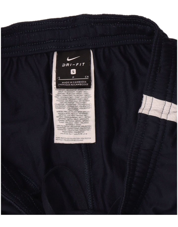 Ανδρικό παντελόνι αθλητικής φόρμας Nike Dri Fit Μικρό μπλε Navy Colorblock Πολυεστέρας