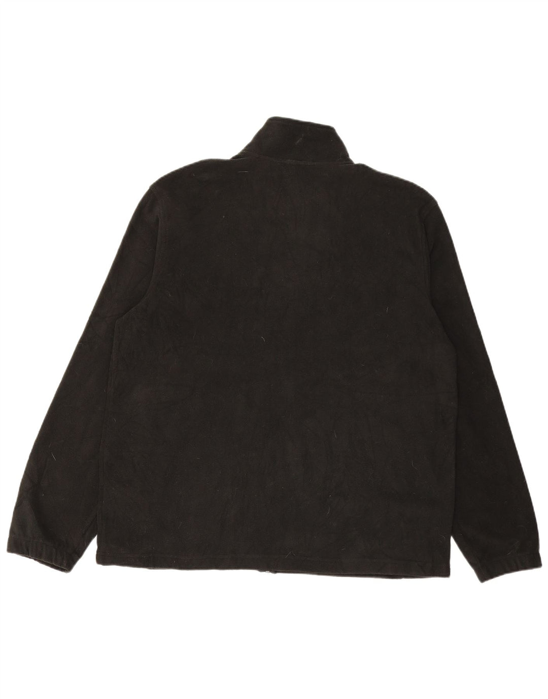 STARTER Ανδρικό Fleece Jacket UK 42/44 Large Black Polyester