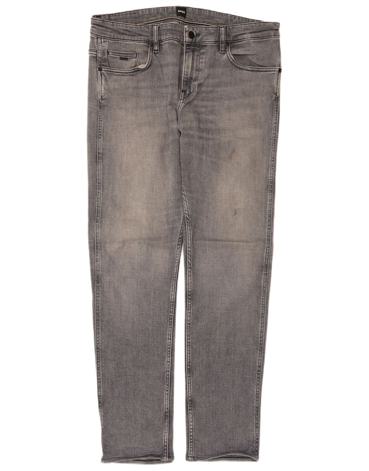 Ανδρικό τζιν Hugo Boss Delaware Slim W34 L30 Μπλε βαμβακερό