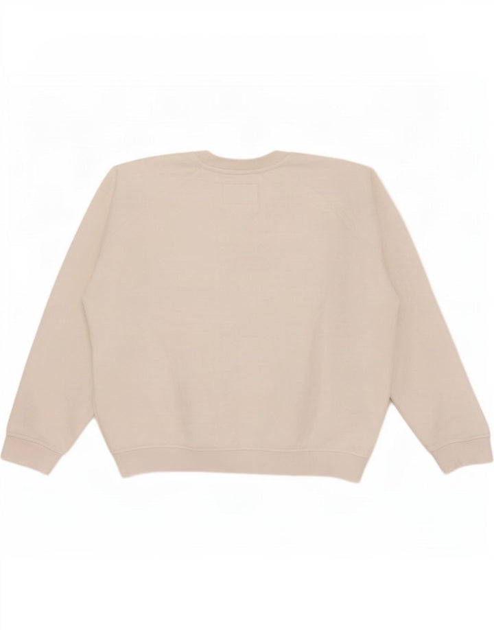 Jack Wills Γυναικεία Φούτερ Jumper UK 10 Small White Cotton