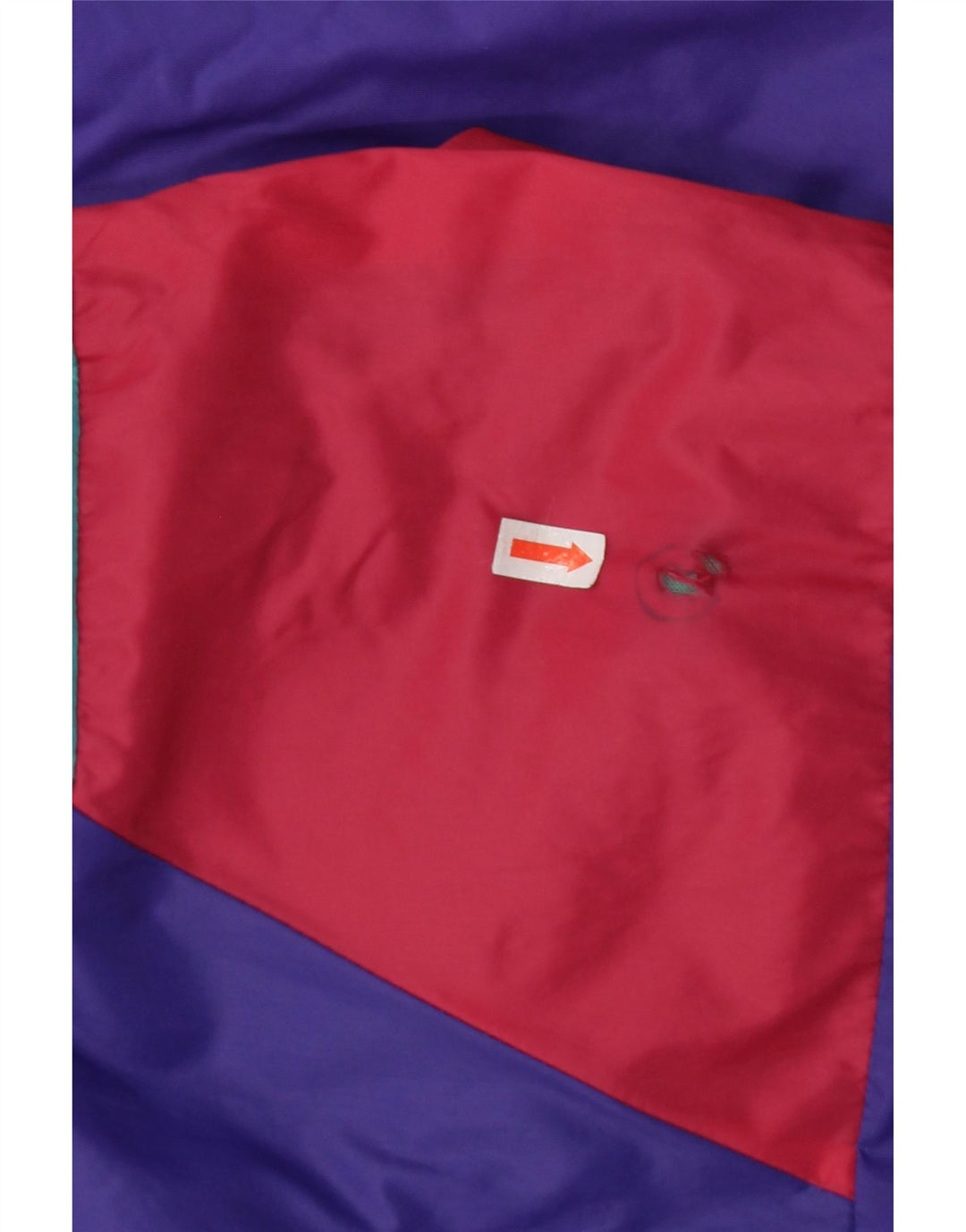 VINTAGE Ανδρικό μπουφάν με κουκούλα Anorak UK 36 Small Purple