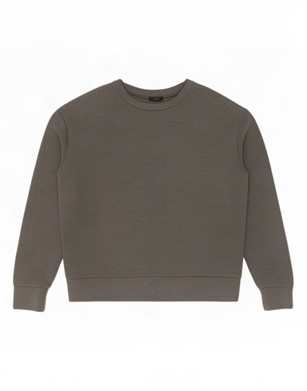 Ανδρική φούτερ Cos Jumper από μεσαίο γκρι πολυεστέρα