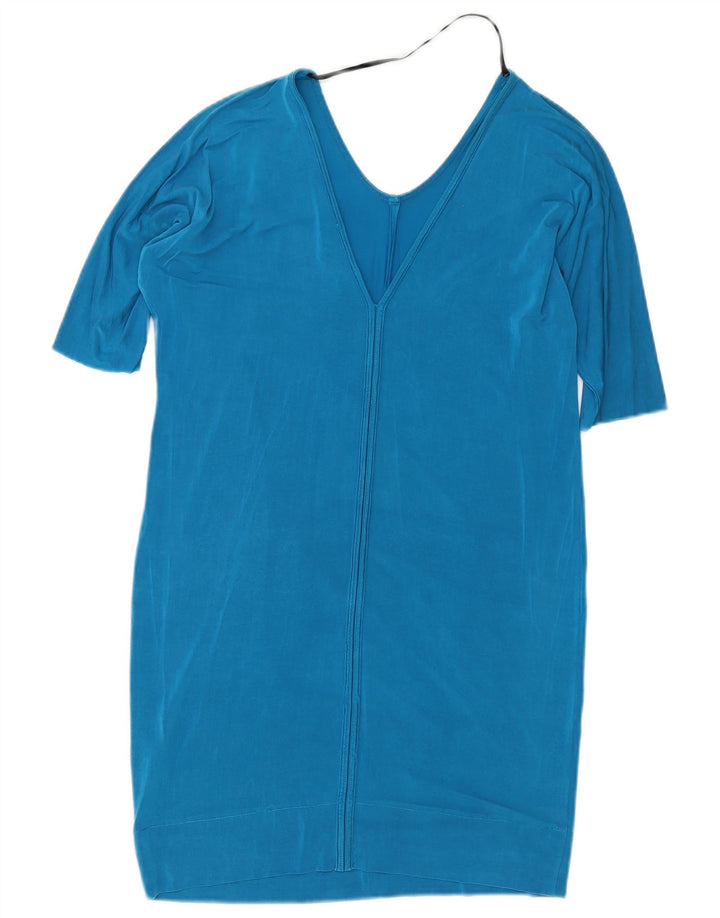 Diesel γυναικείο φόρεμα μεγάλου μεγέθους Shift UK 6 XS Blue Cupro