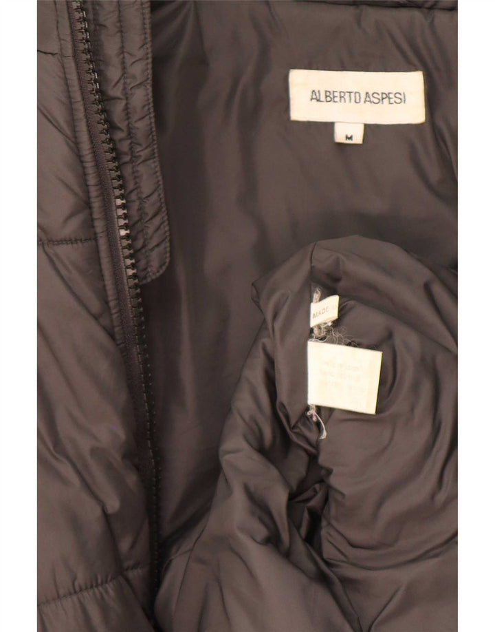 Alberto Aspesi Ανδρικό μπουφάν με επένδυση UK 38 Medium Grey Nylon