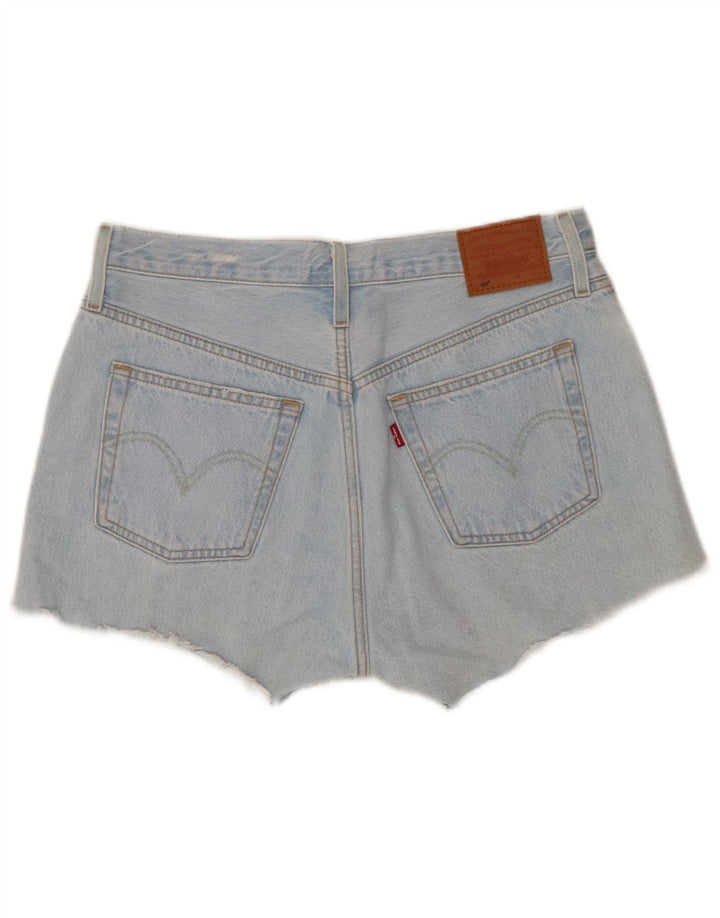 Γυναικείο Σορτς Levi's 501 Τζιν Μεσαίο W30 Μπλε