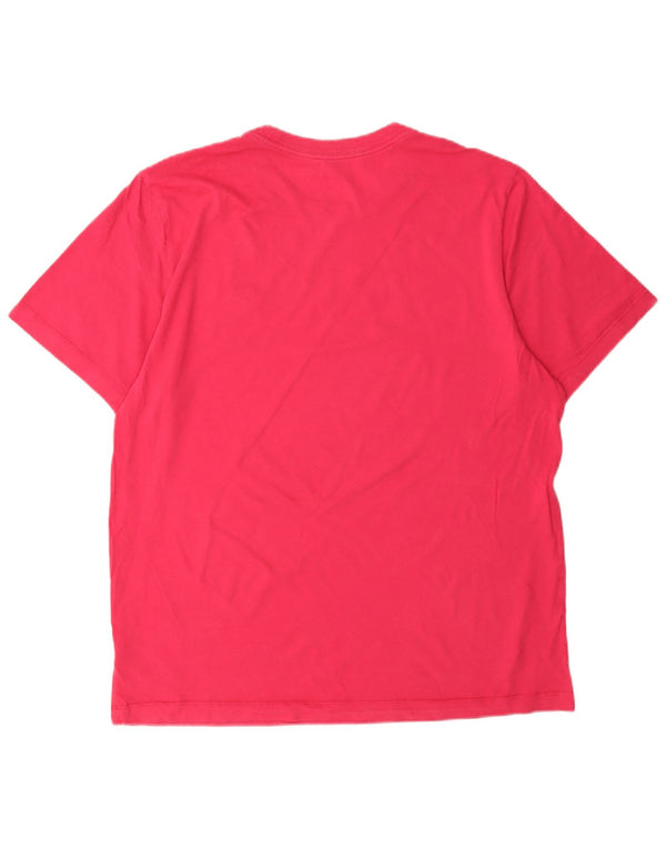 Γυναικείο T-Shirt Nike τοπ μεγάλο ροζ βαμβακερό