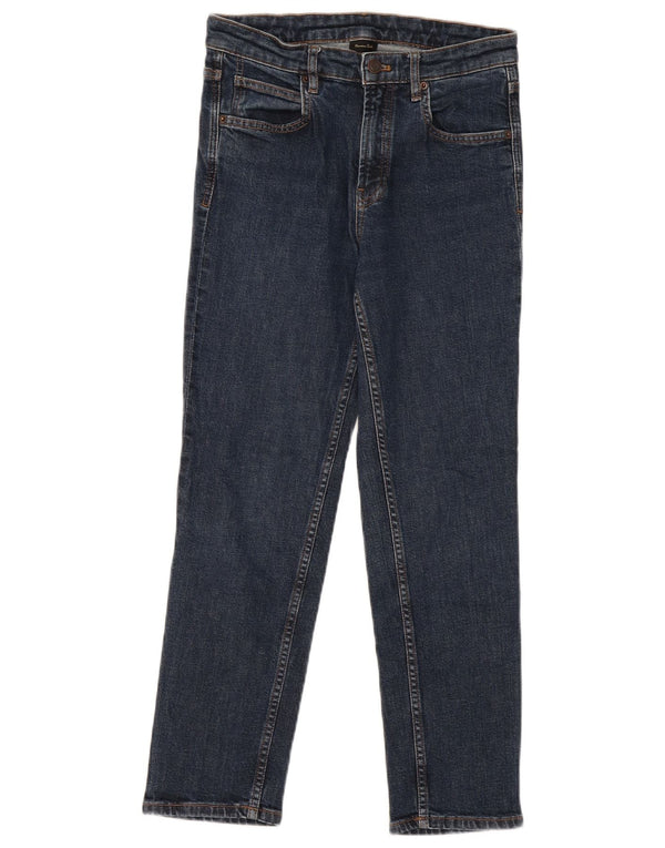 Massimo Dutti Γυναικεία Slim Jeans EU 38 Small W28 L26 Navy Blue