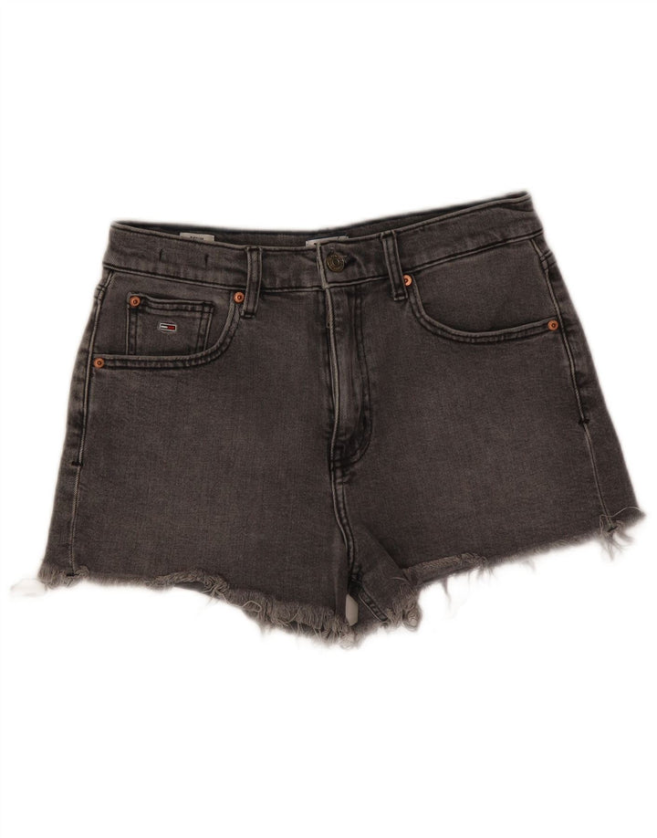Γυναικείο τζιν σορτς Tommy Hilfiger W27 μικρό γκρι βαμβακερό