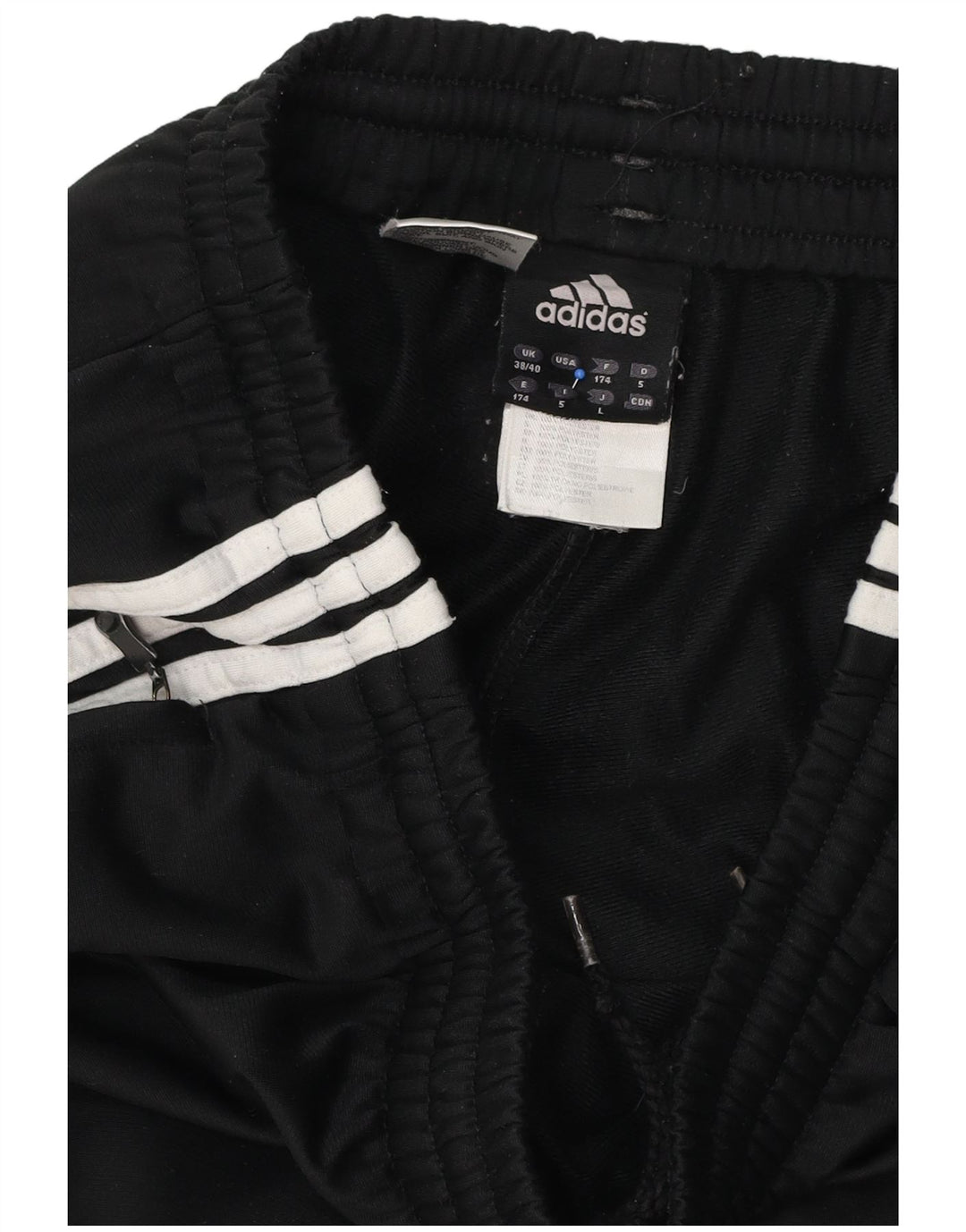 Ανδρική αθλητική φόρμα Adidas Παντελόνι Joggers Medium Black Colorblock Polyester