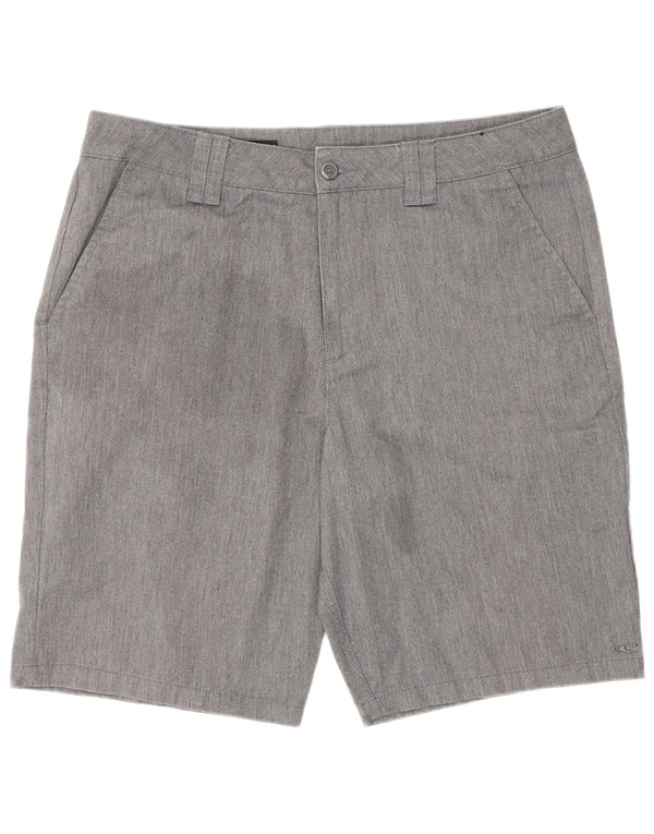 O'Neill Mens Relaxed Fit Cargo Shorts W36 Large Grey Polyester