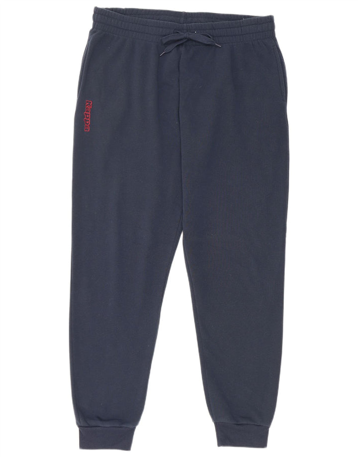 Kappa Ανδρική αθλητική φόρμα Παντελόνι Joggers 2XL Navy Blue Polyester