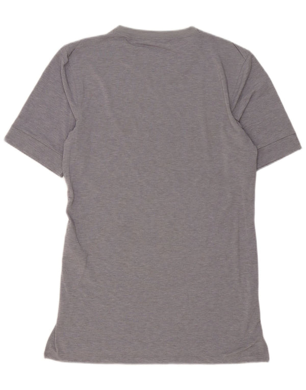 Puma Mens Tall T-Shirt Top Small Grey Polyester