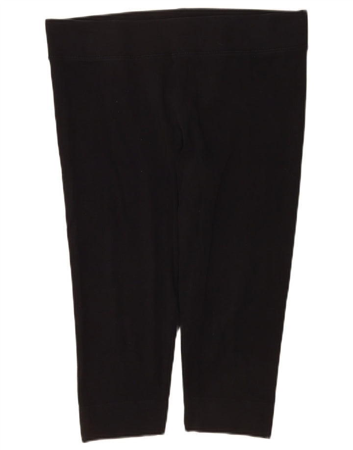 Marks & Spencer Γυναικεία κολάν Capri UK 16 Large Black Cotton