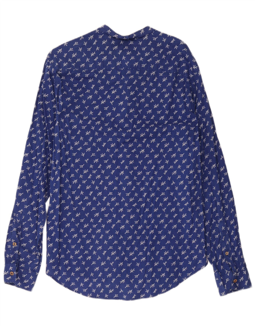 Ανδρικό πουκάμισο Benetton XS Blue Floral