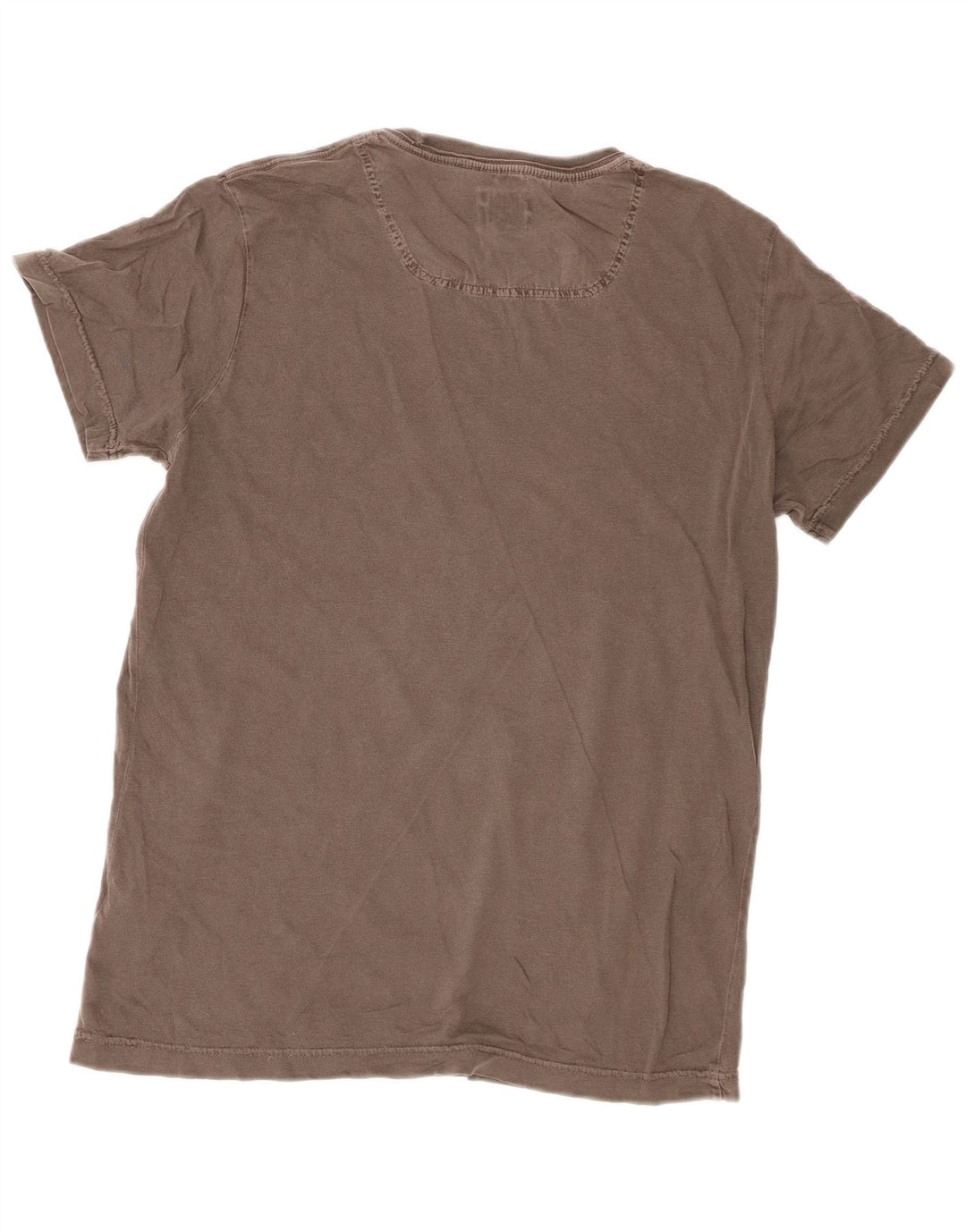 Ανδρικό γραφικό T-Shirt Diesel Top Μεσαίο γκρι βαμβακερό