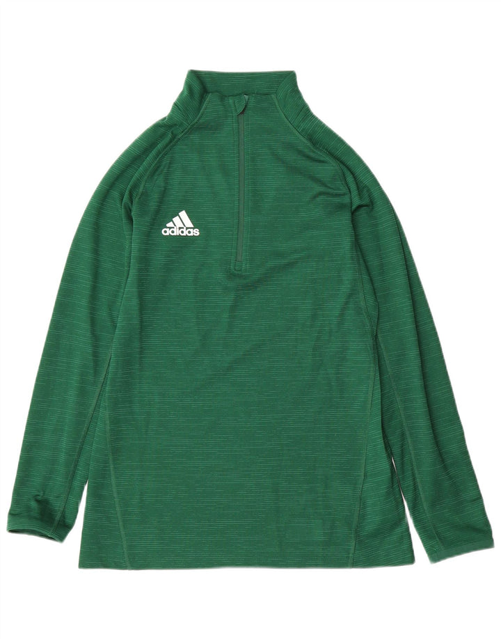 ADIDAS Γυναικεία φόρμα πουλόβερ Aeroready Top UK 8/10 Small Green