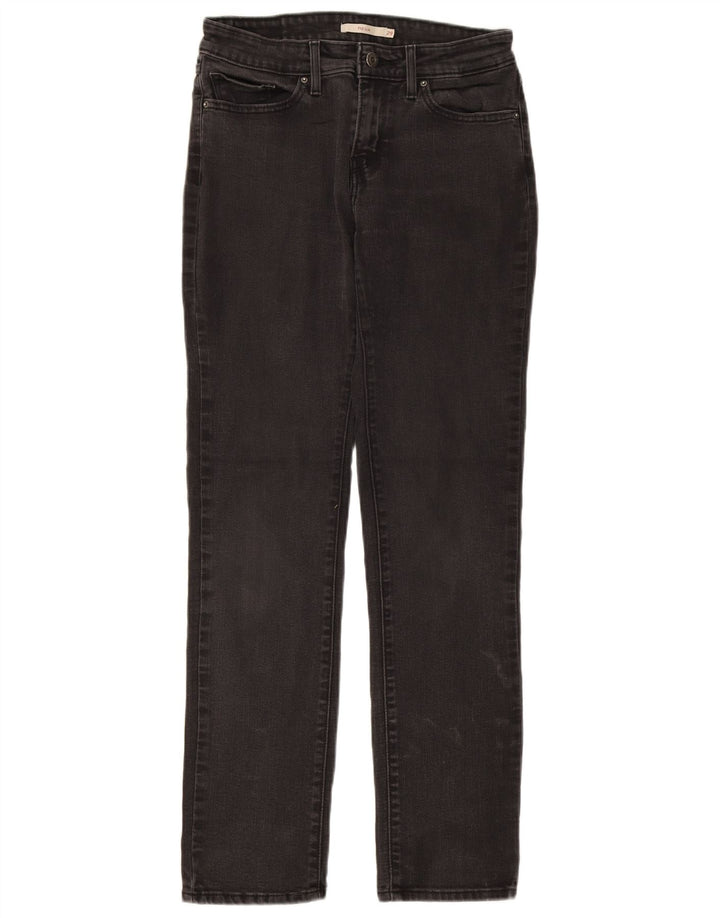 LEVI'S Γυναικείο 712 Slim Jeans W29 L30 Μαύρο