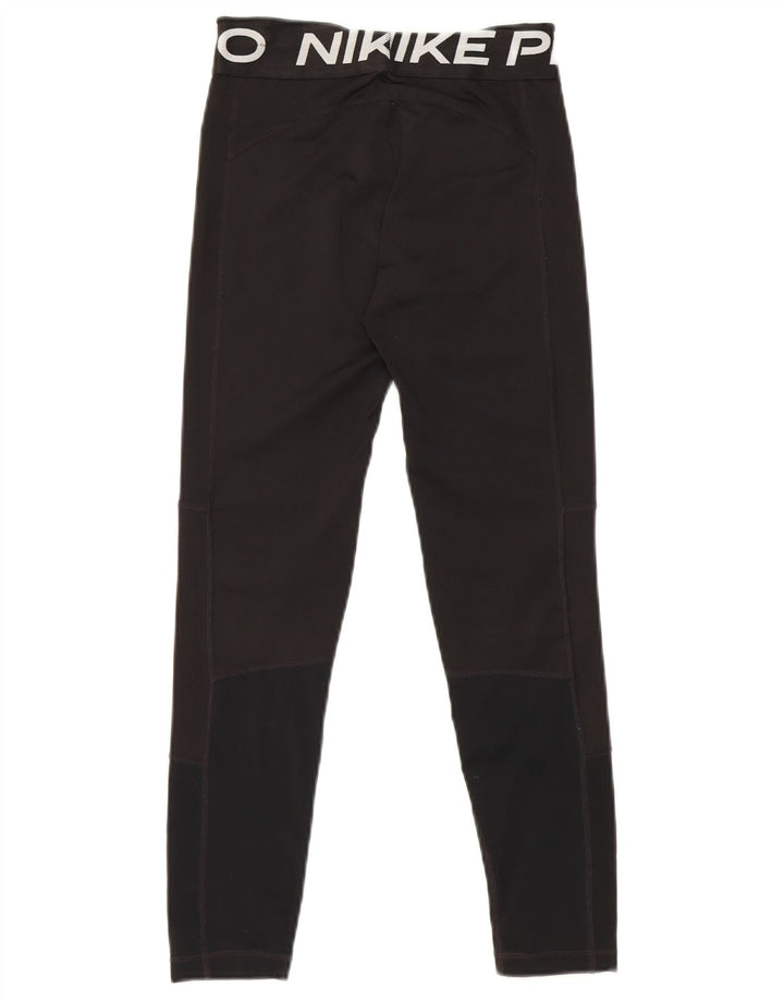 Γραφικά κολάν Nike Boys Dri Fit 10-11 ετών Medium Black Colorblock