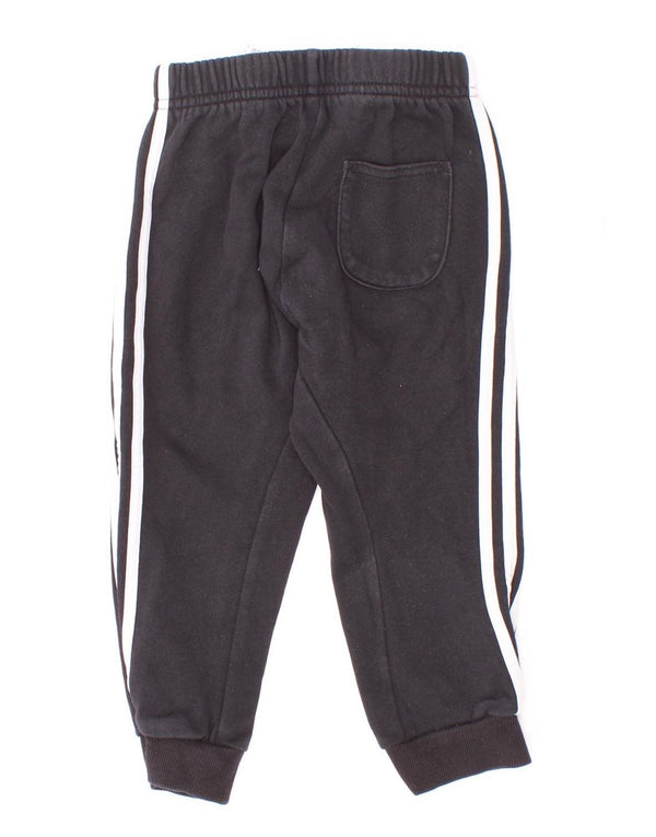 Adidas Baby Boys Joggers Tracksuit Trousers 18-24 Months Black Cotton