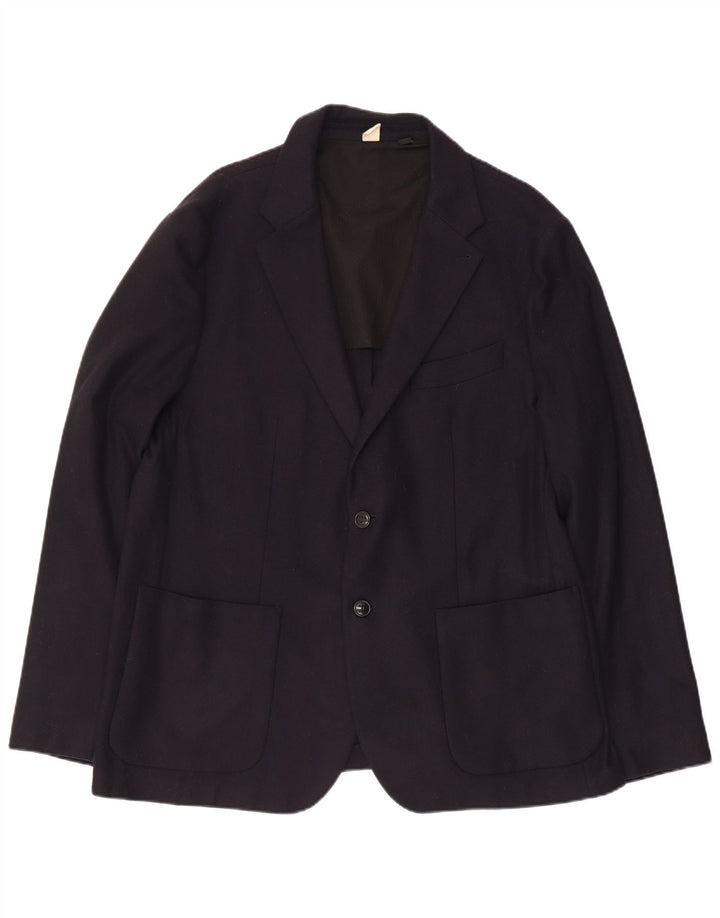 Ted Baker Ανδρικό τζάκετ με 2 κουμπιά σακάκι 6 2XL Navy Blue