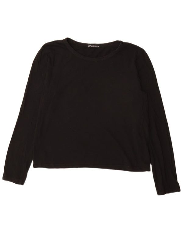 Zara Γυναικείο Μπλουζάκι Μακρύ Βαμβακερό UK 18 XL