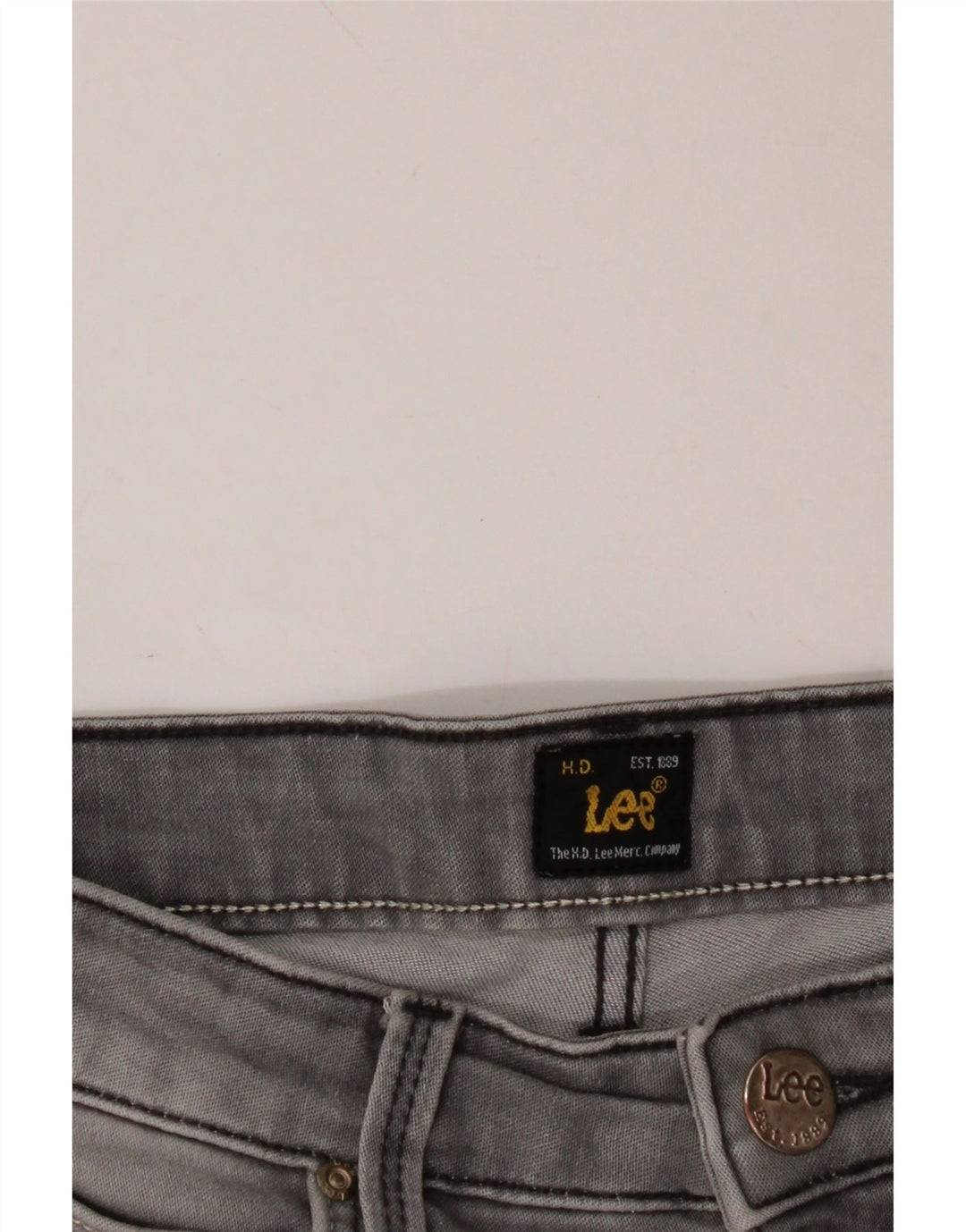 LEE Γυναικείο Slim Jeans W28 L28 Γκρι